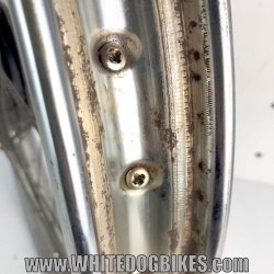 21 Inch Spoked, Drum Brake Front Wheel - J21X1.60 - Takasago - 250-21