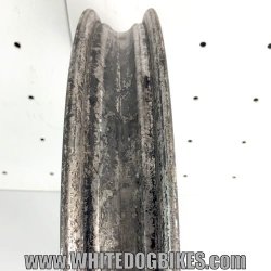 Kawasaki 18 Inch Tubed Rear Wheel in Green - 3.50-18