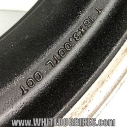 Kawasaki Z1000 LTD Tubeless Rear Wheel -T16X3.00TL - 130/90-16 -KZ1000