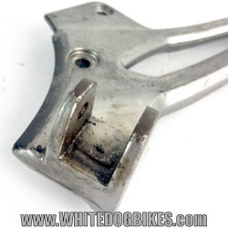 2004 Kawasaki ER5 Left Footpeg Hanger - 04 ER-5 Foot Peg Stay