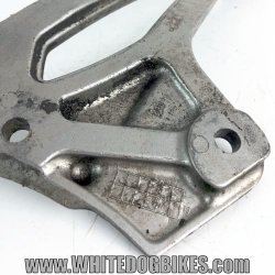 2004 Kawasaki ER5 Left Footpeg Hanger - 04 ER-5 Foot Peg Stay