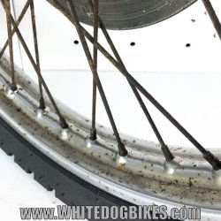 Suzuki GT380 Front Wheel and Tyre - GT 380 Wheels - 360-19 - 3.60-19