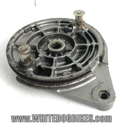 2004 Kawasaki ER5 Rear Brake Plate -04 ER-5 Back Brake Assembly -ER500