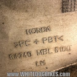 Honda NT650V Deauville Left Side Fairing - NT650 V Side Panel -NT650-V