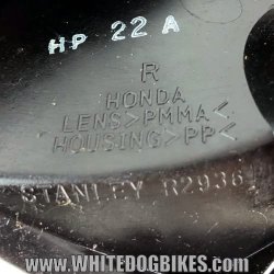 Honda NT650V Deauville Right Front Indicator -NT650 V Flasher -NT650-V