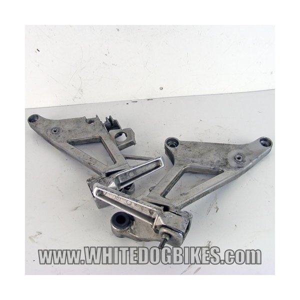 1993 Honda VFR750 FP Pillion Footpegs and Hangers - Damaged