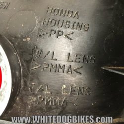 Honda NT650V Deauville Rear Light - NT650 V Tail Lights - NT650-V