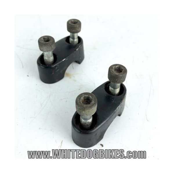 NT650V handlebar clamp brackets