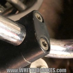 Honda NT650V Deauville Handlebar Clamp Brackets - NT650 V - NT650-V
