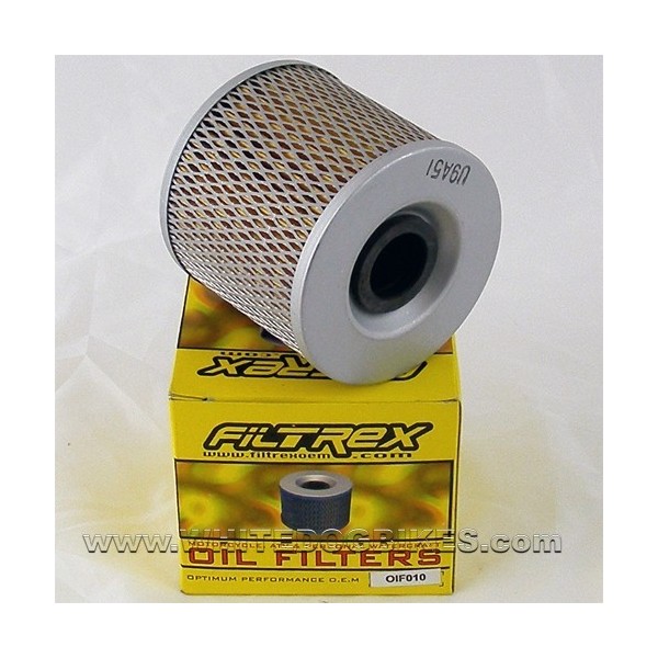 80-84 Suzuki GSX250 E Oil Filter - Filtrex OIF010