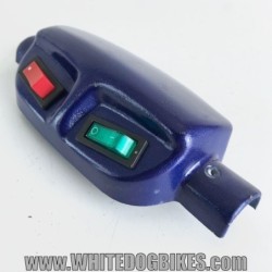 2006 TGA Superlight RWD Lower Handlebar Panel with Slow/Fast and Light Switches