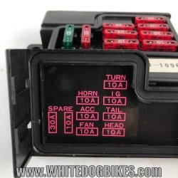 2004 Kawasaki ZRX1200 R Fusebox -ZRX 1200 Fuse Box -ZR1200