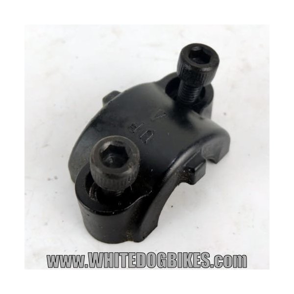 ZRX1200 master cylinder bar clamp