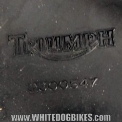 1995 Triumph Trophy 3 Left Radiator Duct - Trophy 900 Fairing