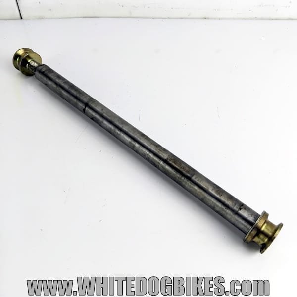 Trophy 900 swing arm spindle