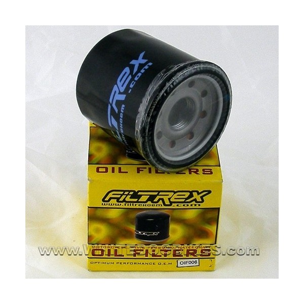 90-02 Kawasaki GPZ500S Oil Filter - Filtrex OIF006