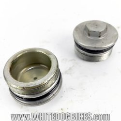 650 Deauville fork caps