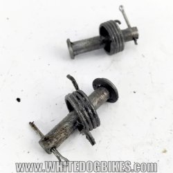 Deauville 650 riders footpeg pins