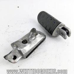 Deauville 650 riders footpegs