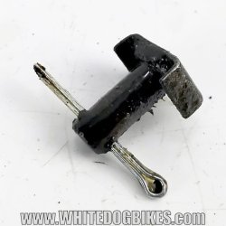 NT650V rear brake cylinder pin