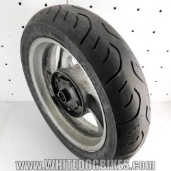 NT650V rear wheel
