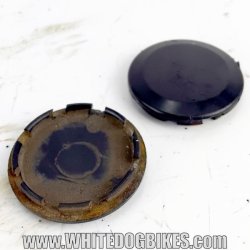 NT650 Deauville swing arm bolt caps