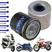 Select Your Oil Filter by Motorcycle or Scooter - List