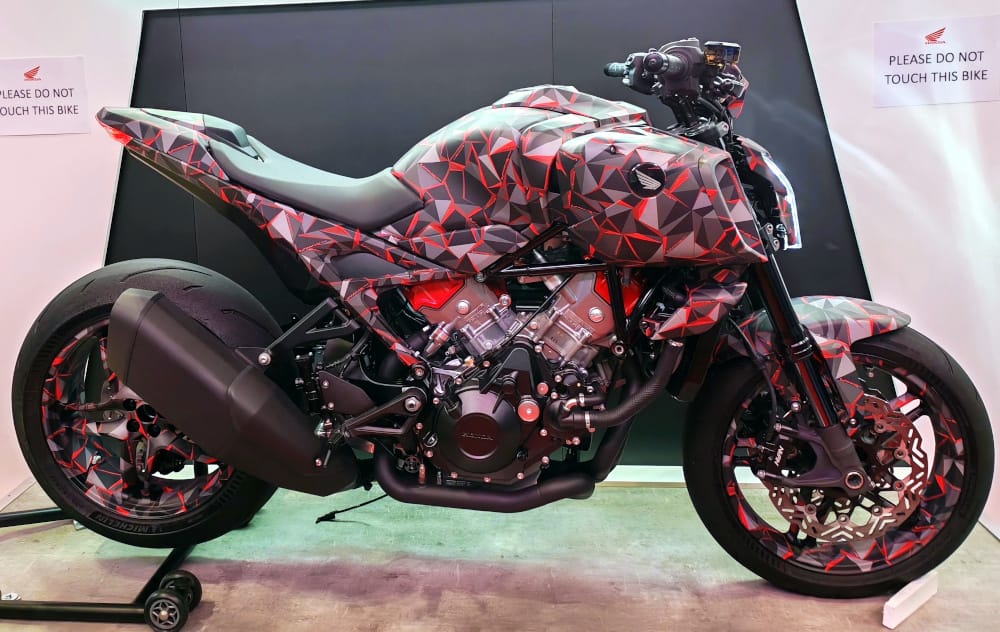 Honda V3R E-Compressor Prototype Motorbike…..