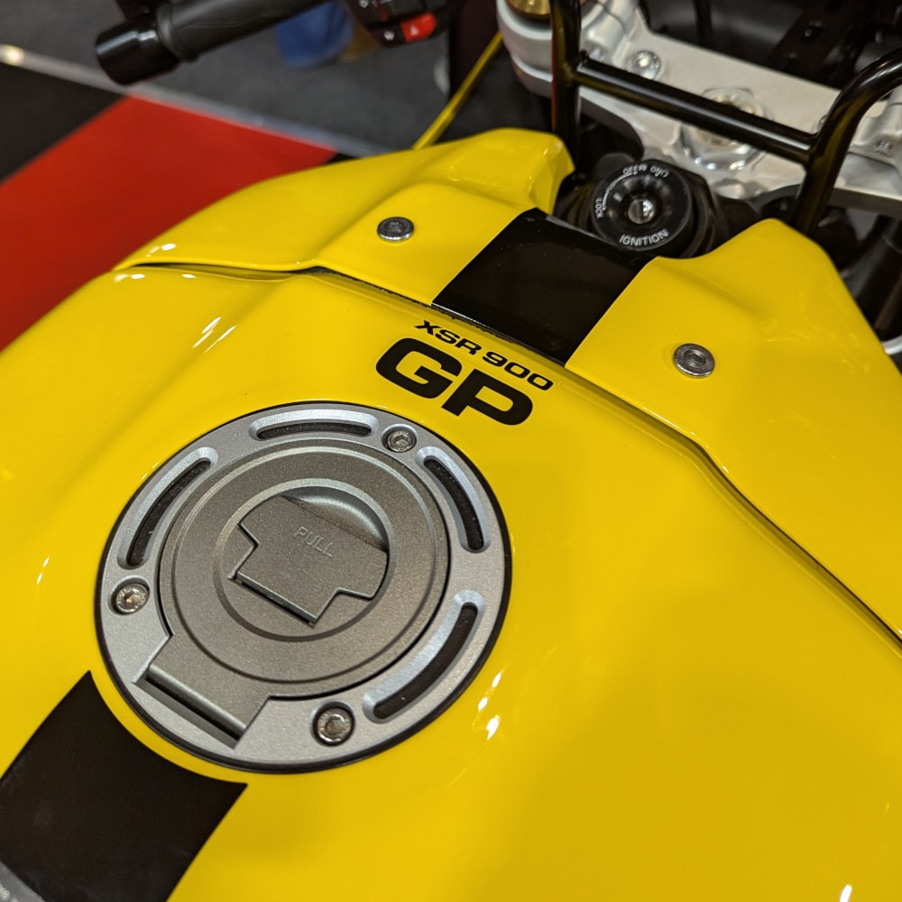Removing a Filler Cap From a Motorcycle Fuel Tank…